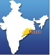 Orissa map